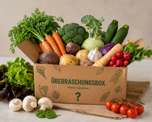 Überraschungs-Box - grüner Input für kreative Köche!